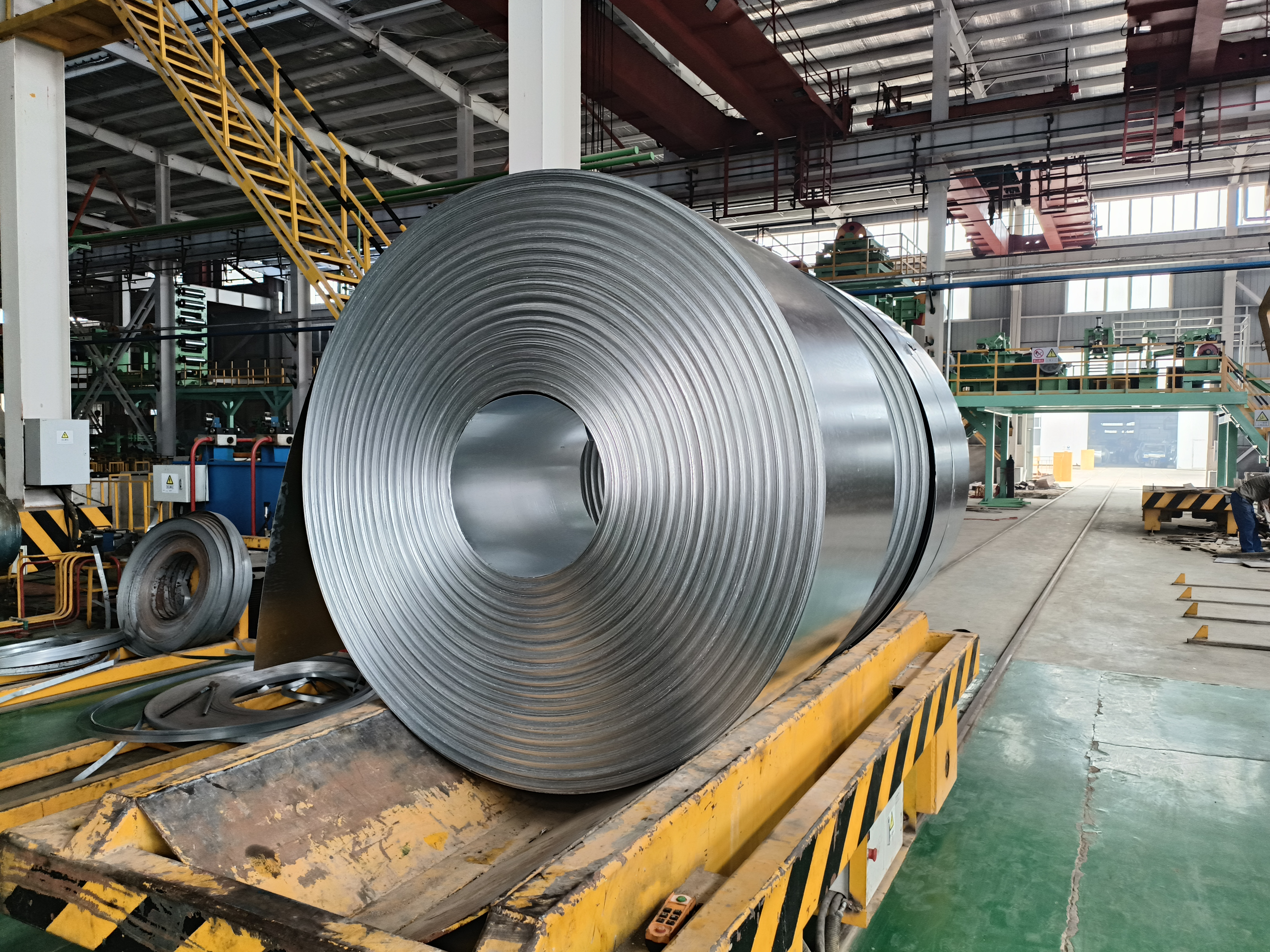 stock de bobinas de acero galvanizado