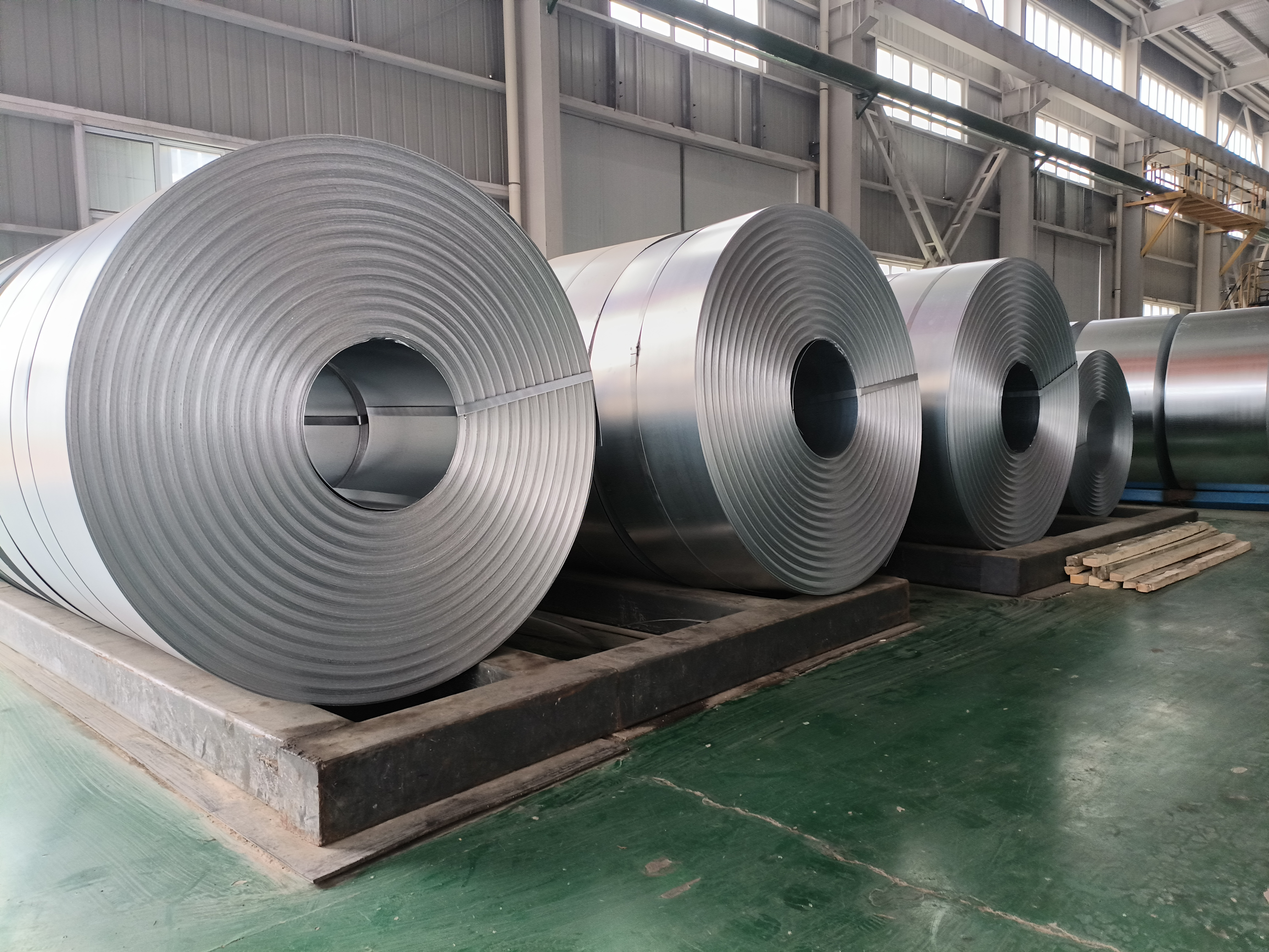 bobina de acero galvanizado gran stock